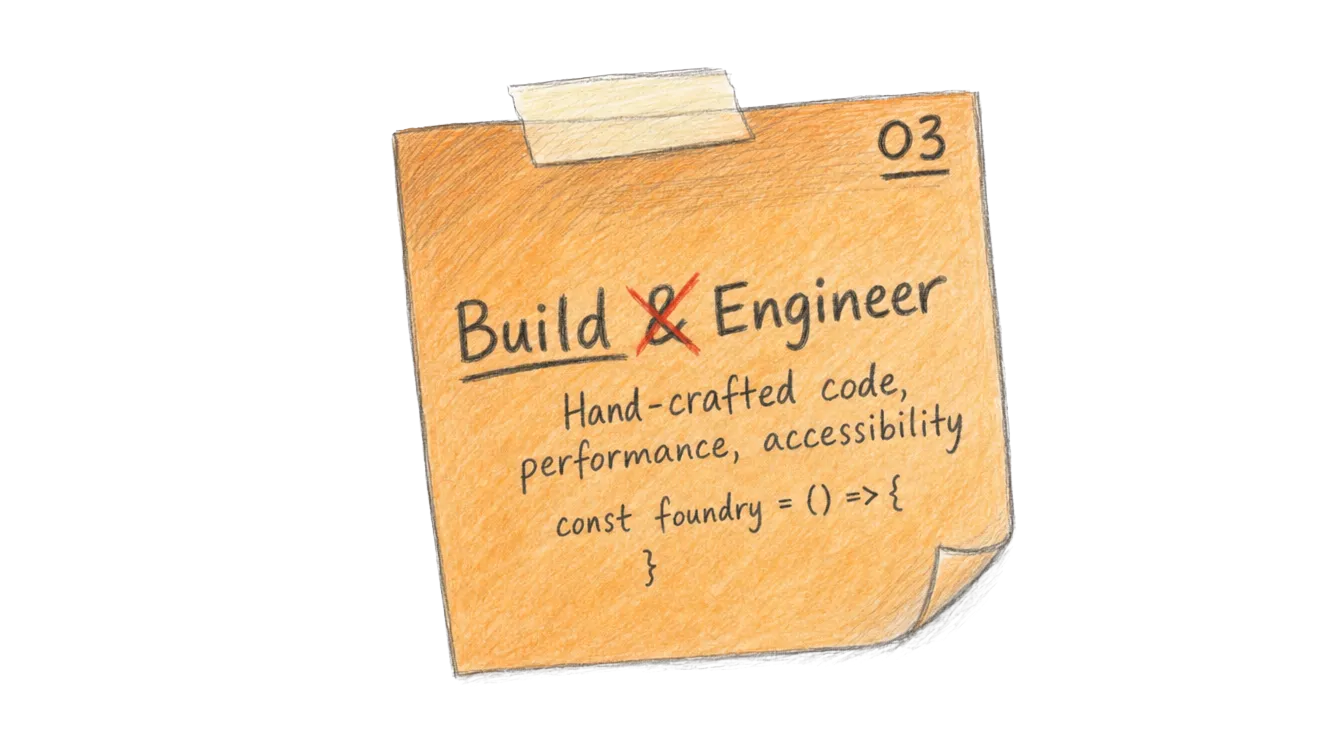 Phase 03 — Build & Engineer